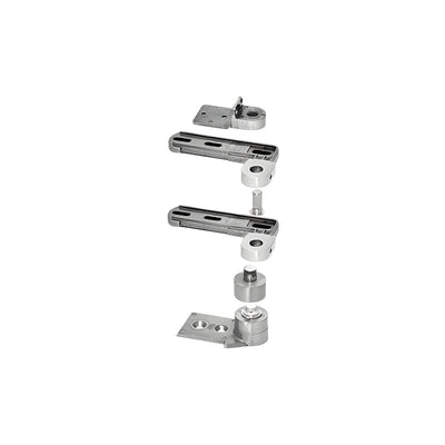 CRL Aluminum Offset Pivot Set for Aluminum Doors
