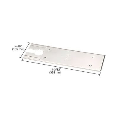 Dormakaba® Polished Stainless BTS80 Series Cover Plate