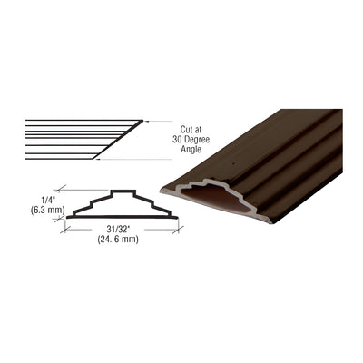 CRL Bronze PVC Low Profile Step Grid