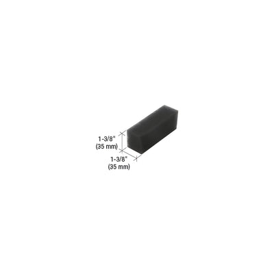 CRL-U.S. Aluminum Urethane Foam Weep Baffle - 100/Pk