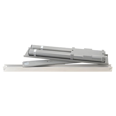 LCN Aluminum Finish Overhead Concealed Non Hold-Open Door Closer - ADA Spring Size 5