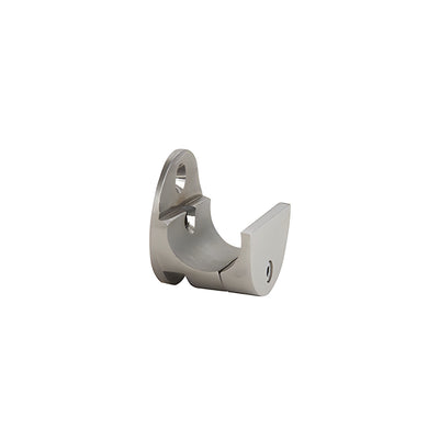 CRL Brushed Stainless Laguna Top Sliding Tube Wall Mount Clamp