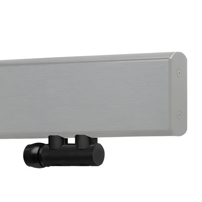 Latitude 34 Premium Door Stop Kit Black Stainless