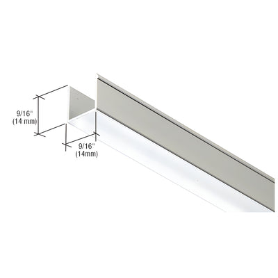 CRL 36" Brite Anodized Snap-in-Filler Insert for EZ-Adjust Header Kit