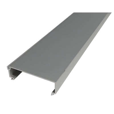 CRL-U.S. Aluminum Clear Anodized Interior Glass Stop - 24'-2"