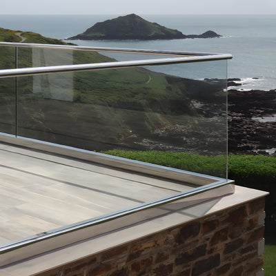 Unitized Glass Railing System - Custom