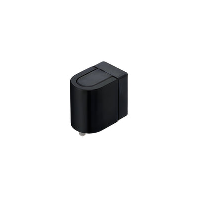 CRL Matte Black Auxiliary Wall/Floor Mount Door Stop
