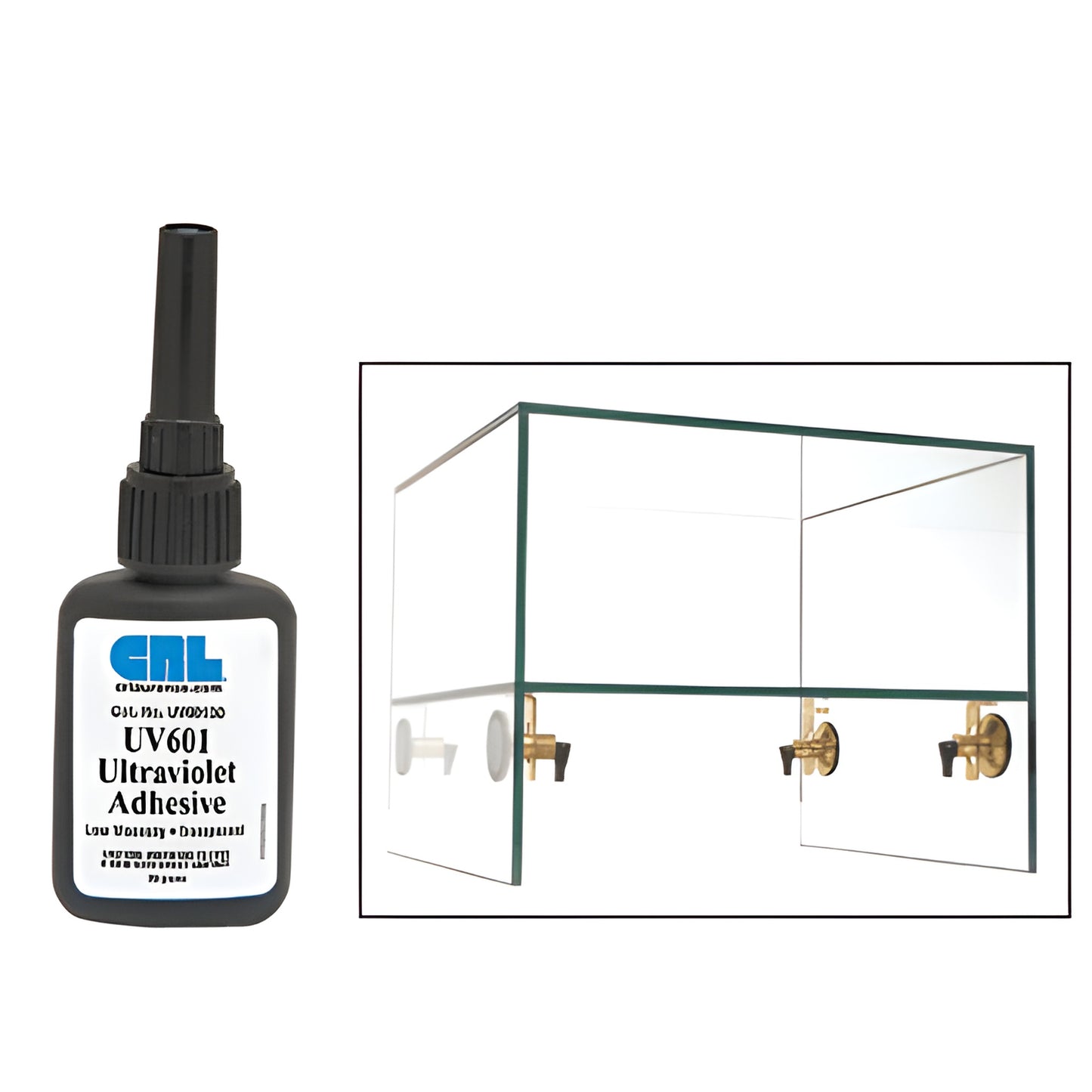 CRL UV601 Low Viscosity UV Curing Adhesive, Fast Cure 30g