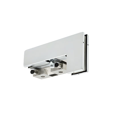 CRL Satin Anodized RH Sidelite Mount Transom Patch Fitting With PK/ESK Stop/Strike