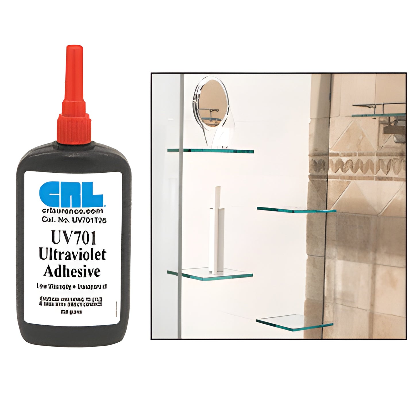 CRL UV701 Low Viscosity UV Cure Adhesive 250g