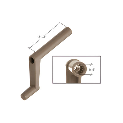 CRL 3-1/8" RV Window Crank Handle