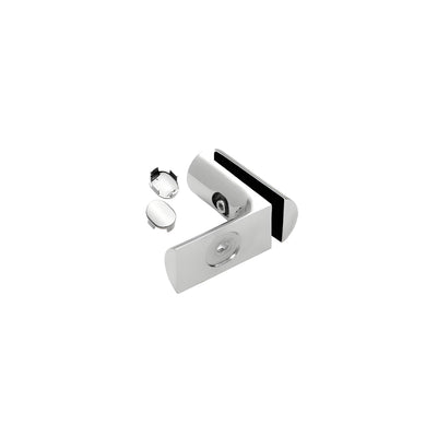 CRL Polished Chrome Hydroslide 90 Degree Wall-to-Glass Bracket