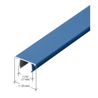 CRL-U.S. Aluminum 1/4" Pocket Insert, Custom Paint - 21'-2"