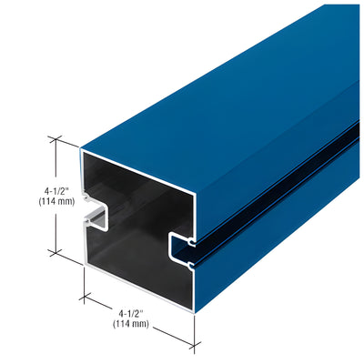 CRL-U.S. Aluminum Double Pocket Center Post, Custom Paint - 24'-2"