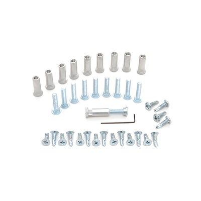 CRL Satin Anodized Replacement Screw Pack for 200/250 Series Continuous Geared Hinges