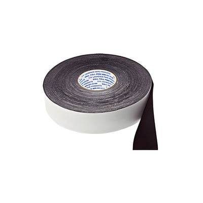 CRL Black 2" Wide Moleskin Channel Liner - Solid