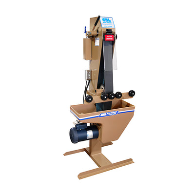 CRL 4" x 106" Wet Abrasive 110V AC Belt Sander with Roller Platen
