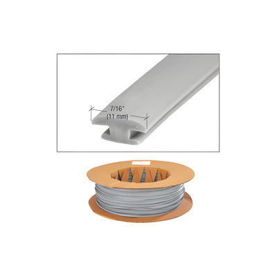 CRL Gray Vinyl for Aluminum Truck Racks - 750' Roll
