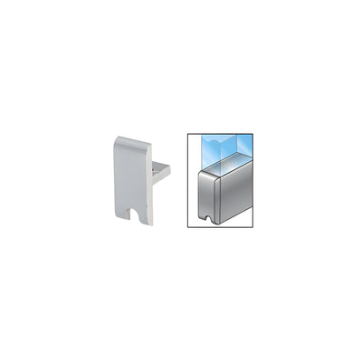 CRL Satin Anodized End Cap for D610 'H' Bar