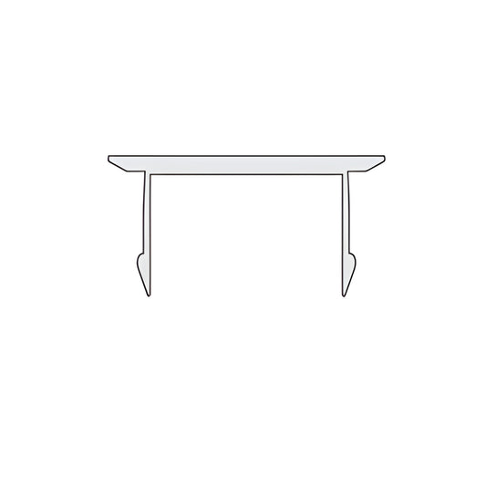 CRL-U.S. Aluminum KYNAR® Custom Paint Pocket Filler 1-inch Glazing