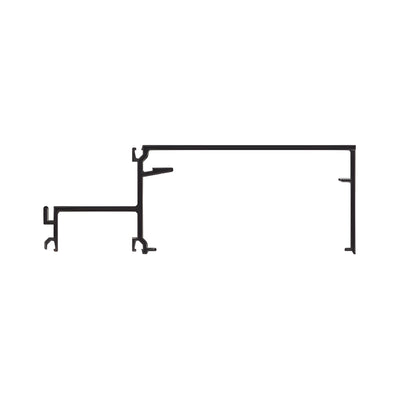 CRL-U.S. Aluminum Bronze Anodized Intermediate Horizontal Mullion - 24'-2"
