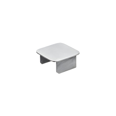 CRL Mill Finish Aluminum 2" Square End Cap