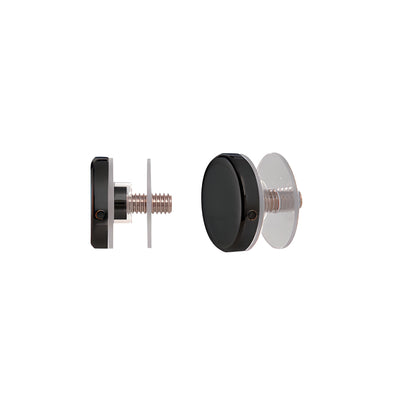 CRL Matte Black 1-1/4" Diameter Standoff Cap Assembly