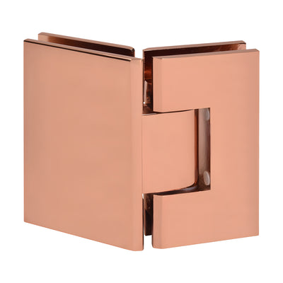 CRL Rose Gold Vienna 045 Series 135 Degree Glass-to-Glass Hinge