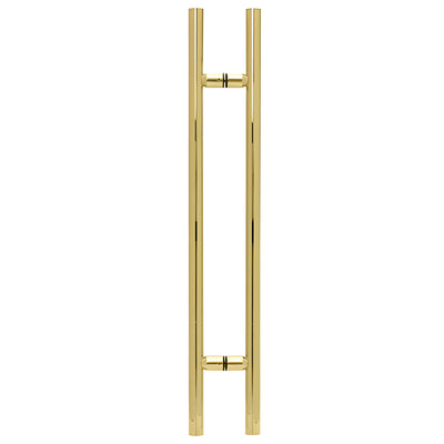 CRL Polished Brass 48" Ladder Style Pull Handle