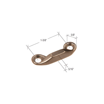 CRL Locking Handle Strike Plate 5/16" Maximum Height