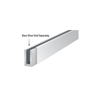 CRL Polished Stainless 120" Cladding for W5B Series Windscreen and Smoke Baffle Base Shoe