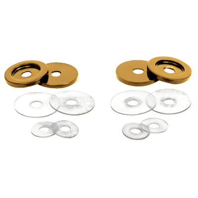 CRL Antique Brass Replacement Washers for Back-to-Back Door Pulls