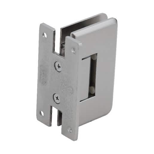 Polished Nickel Cologne 337 Series Adjustable Wall Mount 'H' Back Plate Hinge - Image 3