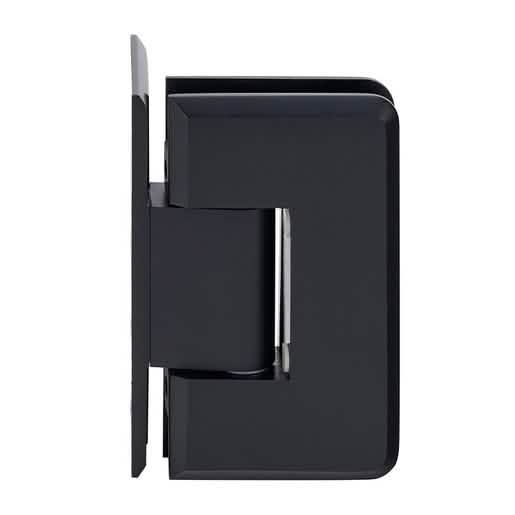 CRL Oil Rubbed Bronze Cologne 544 Series Wall Mount Offset Back Plate Hinge, 5° Pre-Set