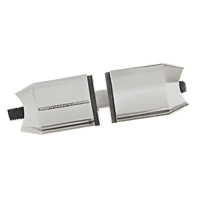 CRL Brushed Stainless Mid-Post for Extra-Length Ladder Door Pulls