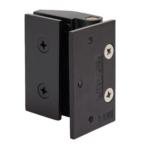 CRL Oil Rubbed Bronze Wall Mount Offset Back Plate Hinge - Elegant and Durable Design