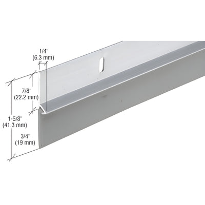 CRL Aluminum Door Sweep - Adjustable Door Bottom Seal