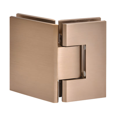 CRL Vienna 045 135° Brushed Bronze Glass Shower Door Hinge