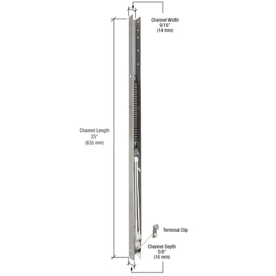 CRL 25-inch Window Channel Balance 2410 (24-1) Replacement