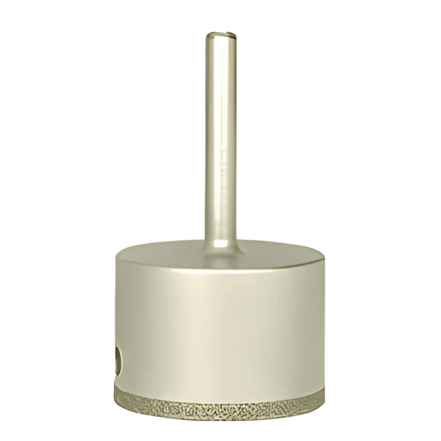 CRL EDD114 diamond-plated hole saw drill bit, 1-1/4" dia with 3/8" reduced round shank for glass and tile