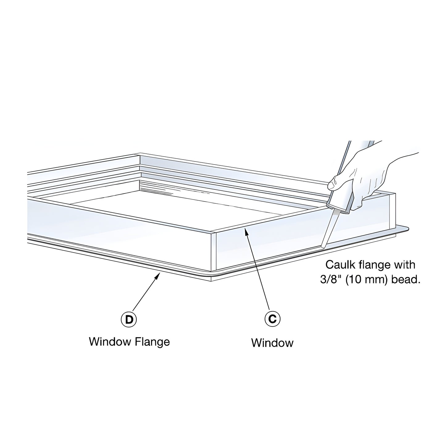 Moistop Sealant cartridge (SKU M704015) - white tube with blue branding and tapered nozzle.