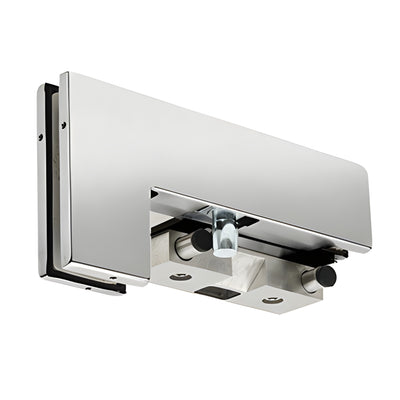 CRL Polished Stainless LH Sidelite Transom Fitting w/ PK/ESK Stop