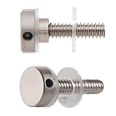 CRL 316 Stainless Steel Brushed 1/2 in Standoff Cap Assembly