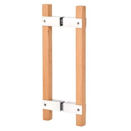"CRL Polished Stainless 10" BM Series Sauna Back-to-Back Pull Handle - Sleek & Durable Des