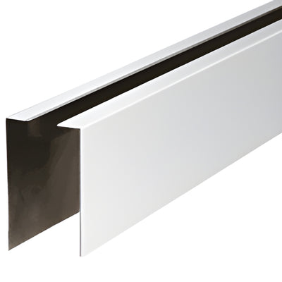 CRL 120" Polished Stainless Cladding W7B Windscreen & Smoke Baffle