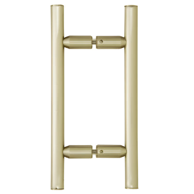 CRL Brushed Bronze 6" Ladder Style Back-to-Back Pull Handle