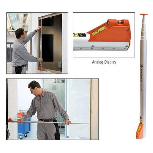 CRL NEDO® 119" mEasure-Fix Compact 10 Tele-Tape for precise measurements.