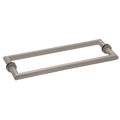 CRL MT Series 24 in Brushed Nickel Double-Sided Bathroom Towel Bar