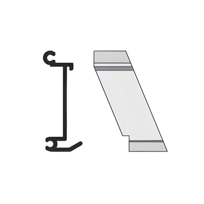 CRL-U.S. Aluminum 135° Right-Hand Outside Corner Anchor Clip 4-Pack