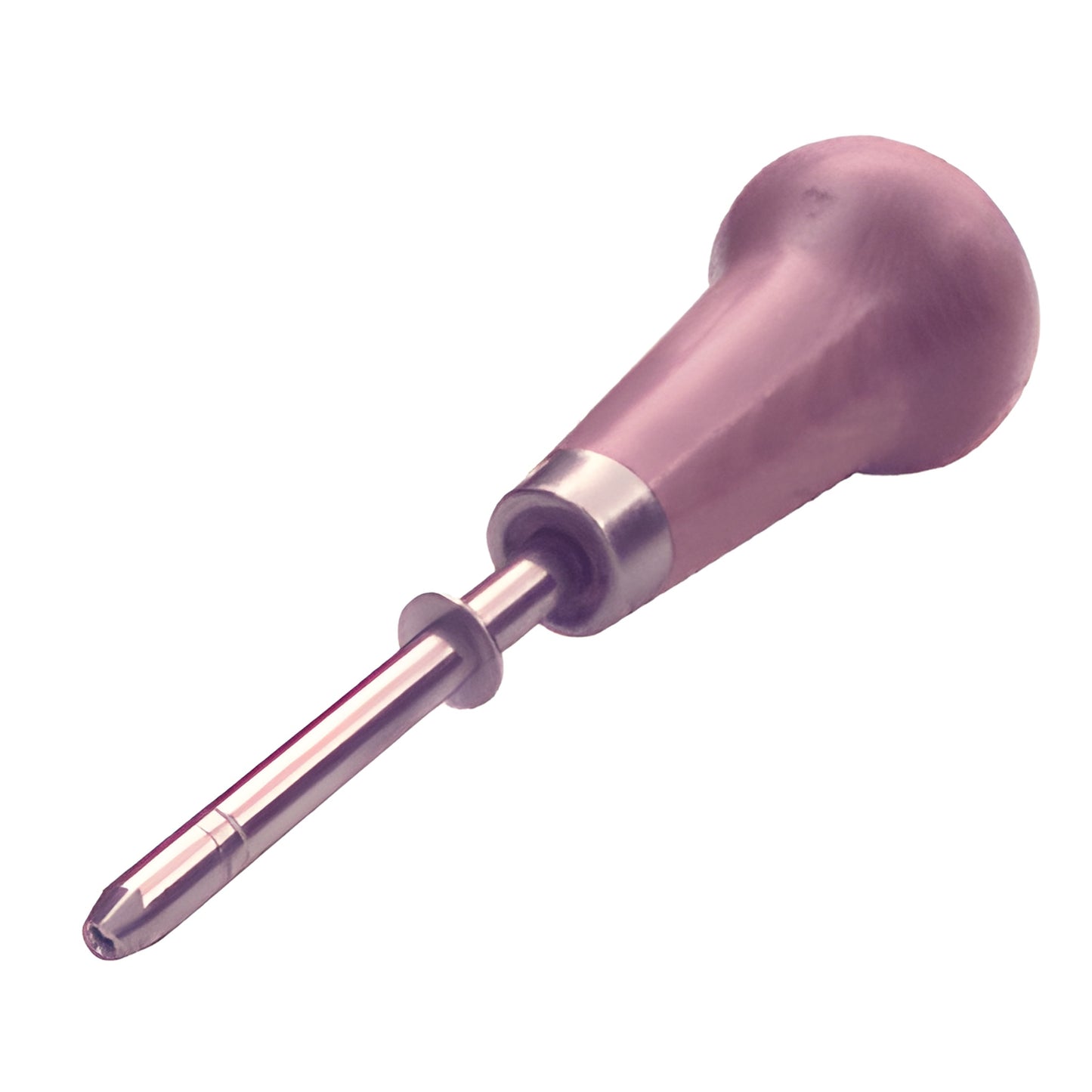 CRL74 brad pusher, compact manual wire-brad inserter with bulb handle and steel shaft for frame molding